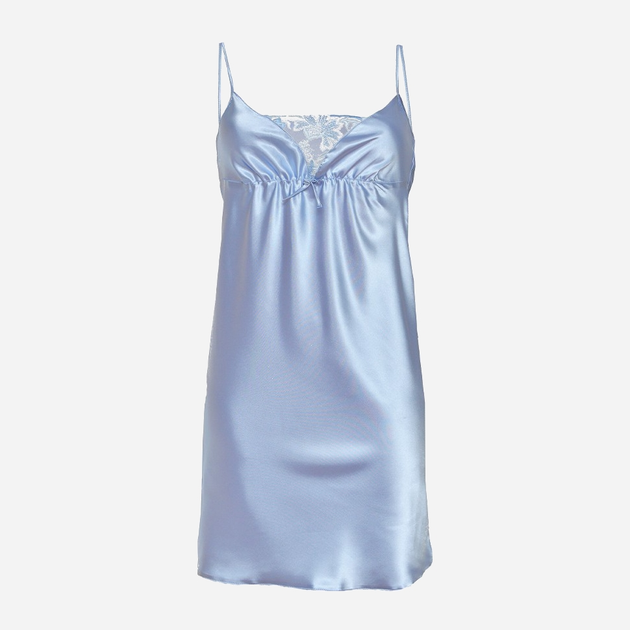 Нічна сорочка жіноча DKaren Slip Sali 2XL Світло-синя (5901780681883) - зображення 1
