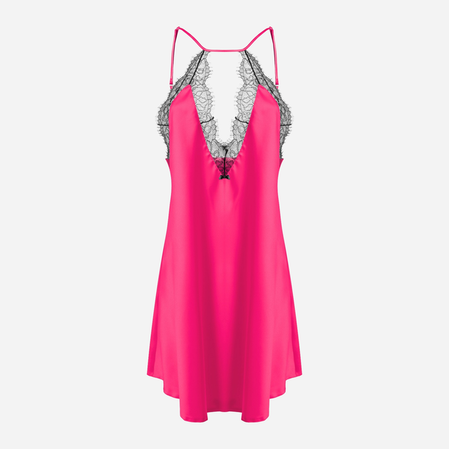Нічна сорочка жіноча DKaren Slip Tifany XS Темно-рожева (5903068501746) - зображення 1