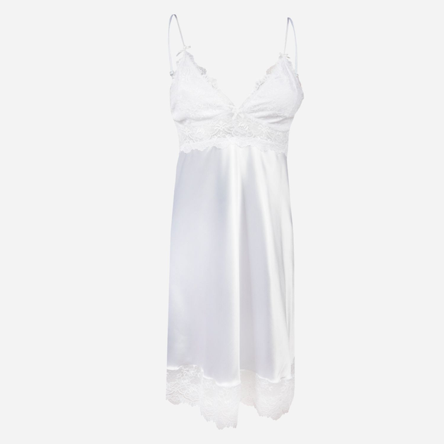 Нічна сорочка жіноча DKaren Slip Alubi XS Біла (5903251461611) - зображення 1
