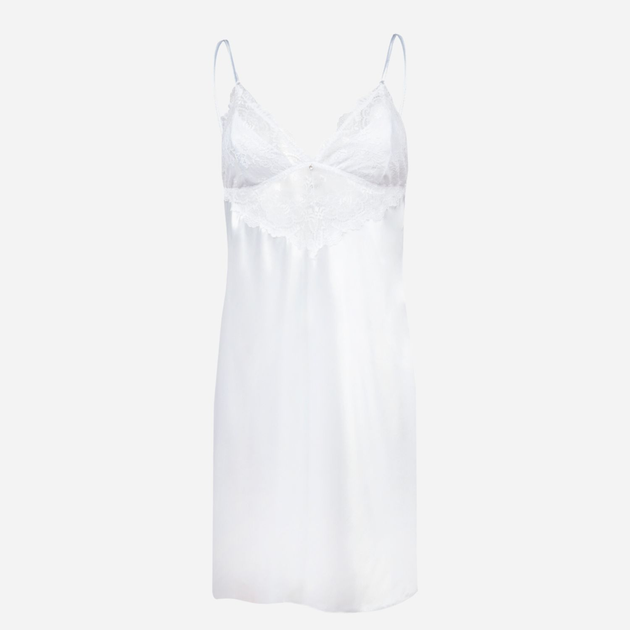 Нічна сорочка жіноча DKaren Slip Frances XS Біла (5903251461918) - зображення 1