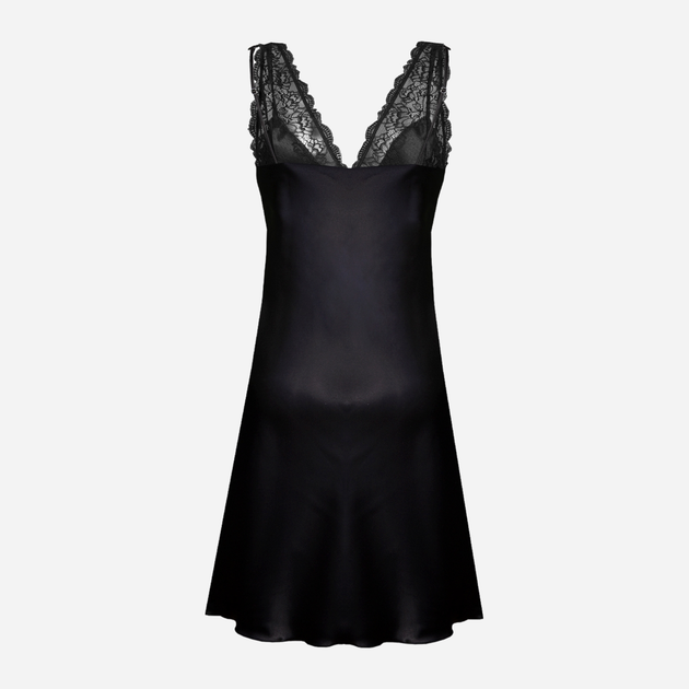 Koszula nocna damska DKaren Slip Neema XS Czarna (5903251467422) - obraz 3