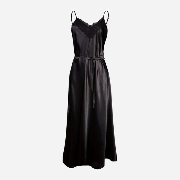 Нічна сорочка жіноча DKaren Slip Ife XL Чорна (5903251468368) - зображення 2