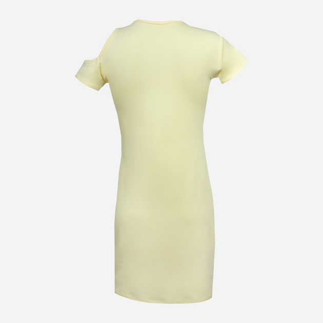 Нічна сорочка жіноча DKaren Slip Esi S Жовта (5903251468931) - зображення 4