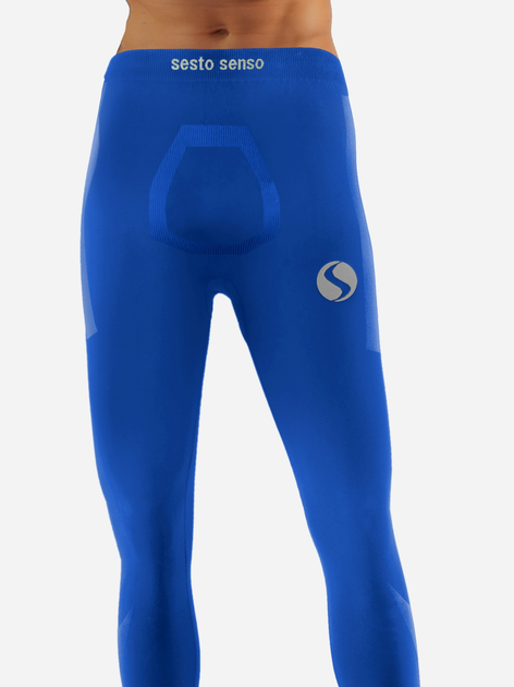 Spodnie legginsy termiczne męskie Sesto Senso CL42 S/M Chabrowe (5904280038720) - obraz 1