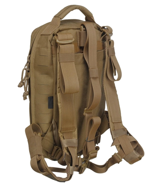 Медичний тактичний рюкзак Tasmanian Tiger Medic Assault Pack S MKII 6л Coyote Brown (TT 7591.346) - зображення 2