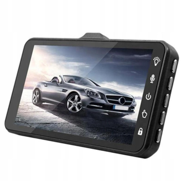 Автомобильный Видеорегистратор DVR A10 4" Full HD YP71 с Выносной Авто Камерой Заднего Вида 4-дюймовым Экраном Дисплеем (602307141) - изображение 4