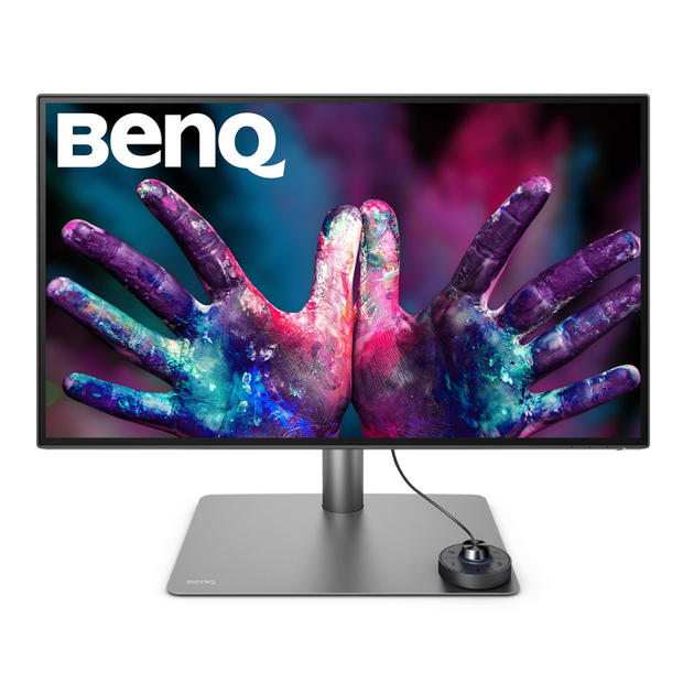 Монитор игровой 27" IPS BenQ PD2725U безрамочный экран Темно-серый - изображение 2