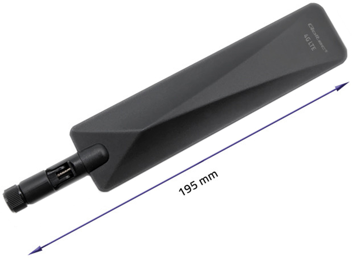 Antena dookólna Qoltec 4G LTE 7dBi Czarny (5901878570181) - obraz 5