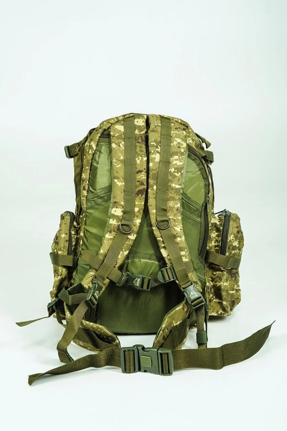Тактический военный рюкзак Cordura Mude 70L Пиксель - изображение 2