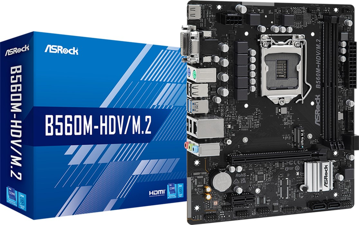Материнская плата ASRock B560M-HDV/M.2 - изображение 5