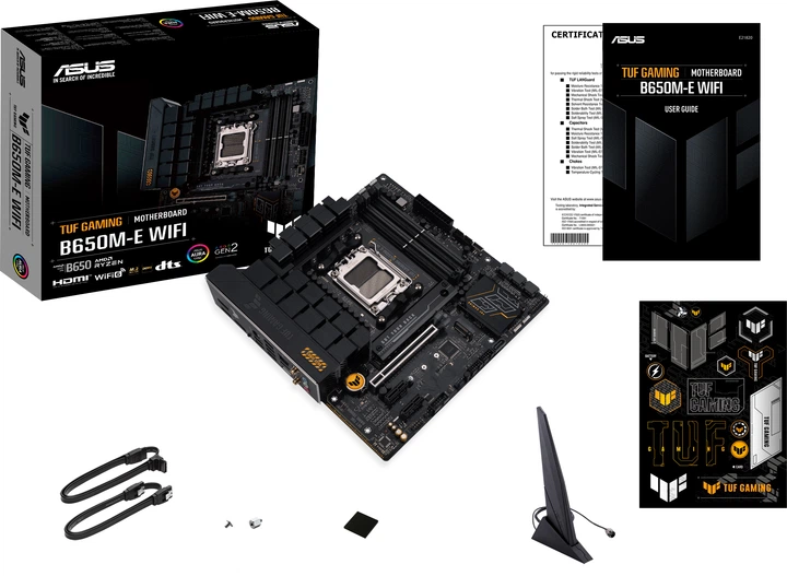 Материнская плата Asus TUF Gaming B650M-E Wi-Fi (sAM5, AMD B650