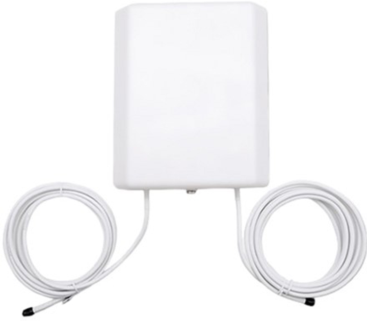 Antena Qoltec 4G LTE 14 dBi Biały (5901878570204) - obraz 2