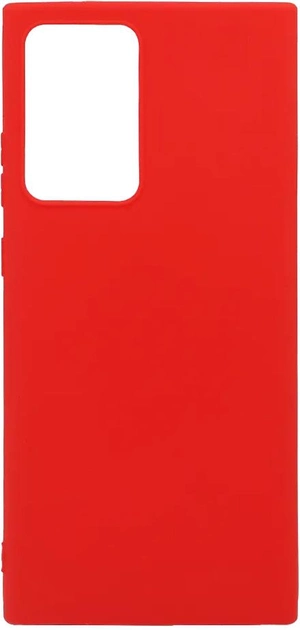 Etui Beline Silicone do Samsung Galaxy Note 20 Ultra Red (5903657575653) - obraz 1