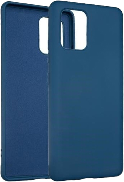 Панель Beline Silicone для Samsung Galaxy S10 Lite/A91 Blue (5903657570474) - зображення 1