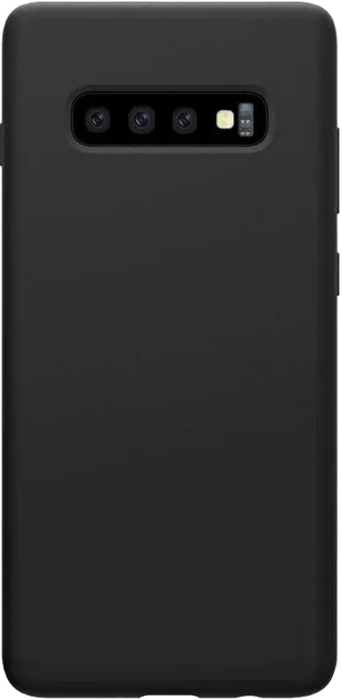 Etui Beline Silicone do Samsung Galaxy S10 Plus Black (5903657570573) - obraz 1