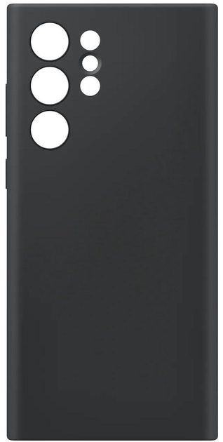 Панель Beline Silicone для Samsung Galaxy S22 Ultra Black (5904422913267) - зображення 1