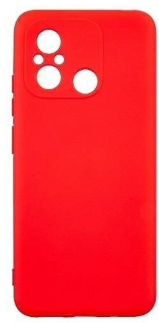 Etui Beline Silicone do Xiaomi 12C Red (5905359815914) - obraz 1