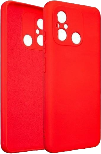 Etui Beline Silicone do Xiaomi 12C Red (5905359815914) - obraz 2