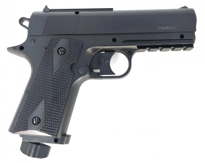 Пневматический пистолет Win Gun 401 Colt Defender, полимер - изображение 2