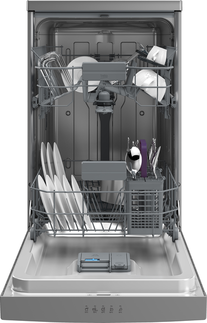 Посудомийна машина Beko BDFS15020X - зображення 3