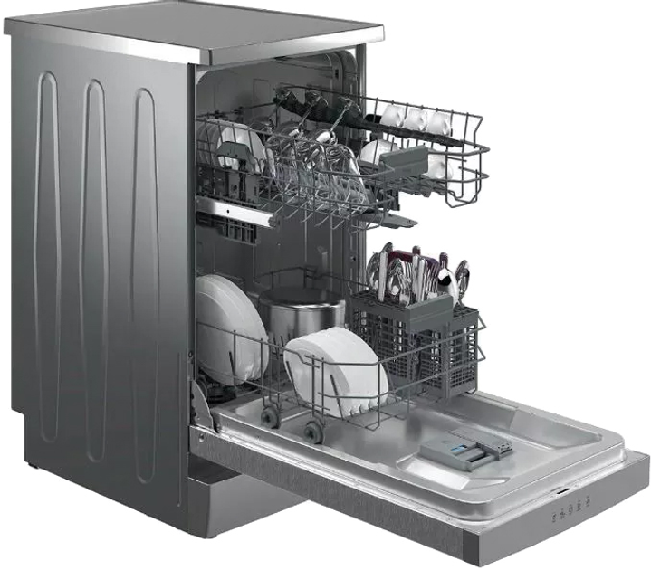 Посудомийна машина Beko BDFS15020X - зображення 4