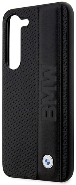 Панель BMW Leather Textured Stripe для Samsung Galaxy 23 Black (3666339114510) - зображення 2