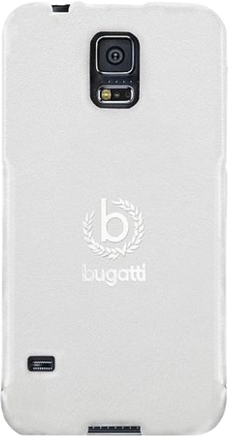 Etui z klapką Bugatti UltraThin Geneva do Samsung Galaxy S5 White (4042632084627) - obraz 2