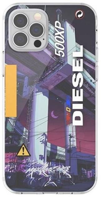 Etui Diesel Clear Case Mad Dog Jones do Apple iPhone 12/12 Pro Colorful (8718846088800) - obraz 4