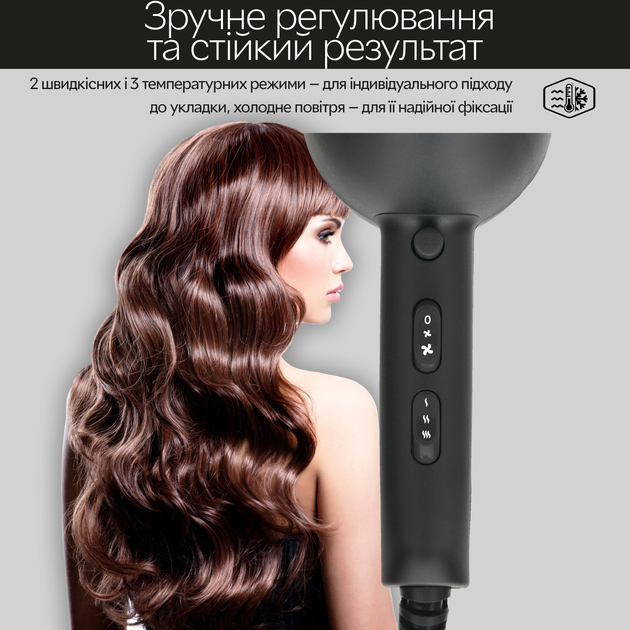 Фен RZTK HD 232 AC motor Ionic PRO - изображение 8