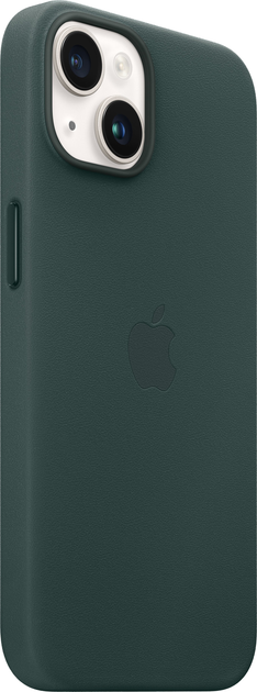 Панель Apple MagSafe Leather Case для Apple iPhone 14 Forest green (194253345275) - зображення 2