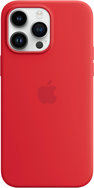 Панель Apple MagSafe Silicone Case для Apple iPhone 14 Pro Max Red (194253416746) - зображення 1