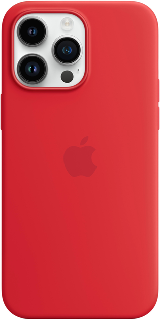 Etui Apple MagSafe Silicone Case do Apple iPhone 14 Pro Max Red (194253416746) - obraz 1