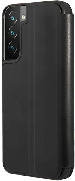 Etui z klapką BMW M Collection Triangles do Samsung Galaxy S22 Plus Black (3666339043339) - obraz 3