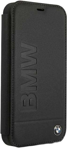 Чохол-книжка BMW Signature для Apple iPhone 12 mini Black (3700740492093) - зображення 2
