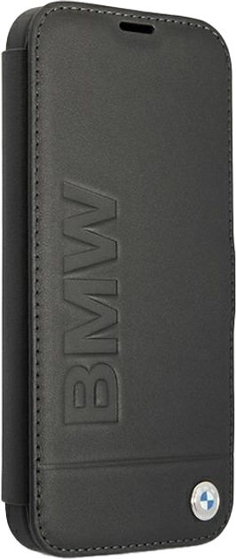 Etui z klapką BMW Signature do Apple iPhone 13 mini Black (3666339022617) - obraz 2