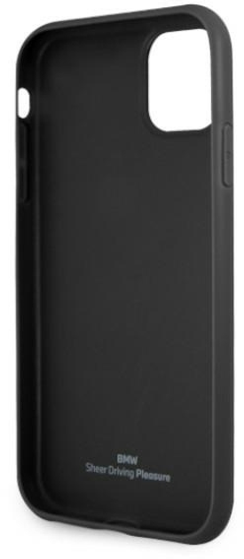 Etui BMW Leather Perforate do Apple iPhone 11 Black (3666339011802) - obraz 2