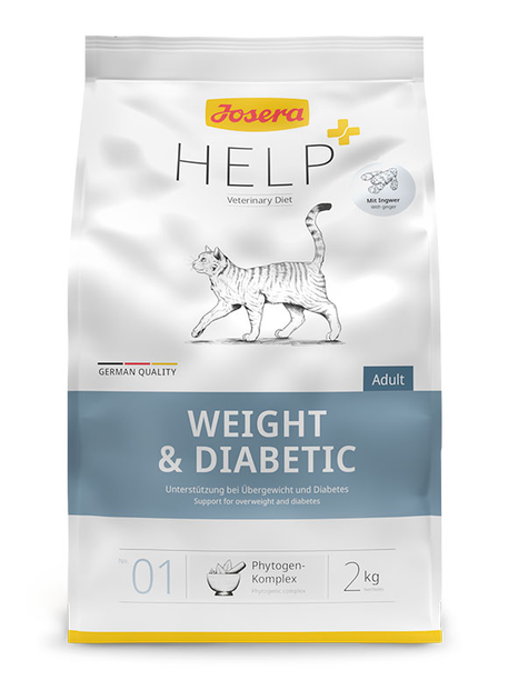 Полноценный диетический корм для взрослых кошек Josera Help Weight ...
