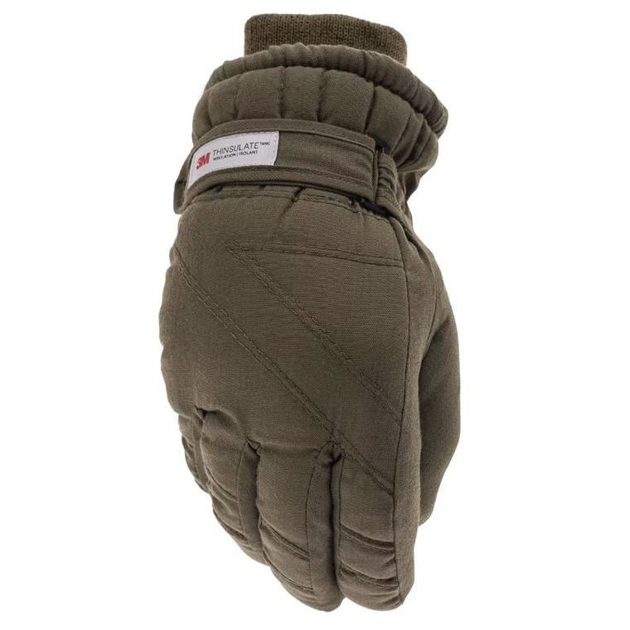 Водонепроникні рукавички Mil-Tec Thinsulate зимові олива M - зображення 1