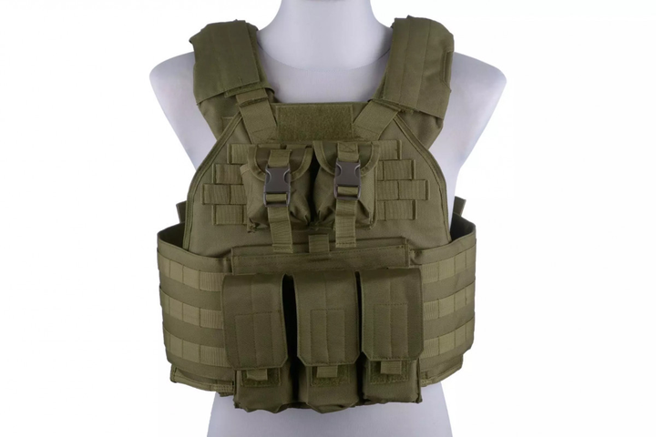 Розвантажувальний жилет GFC Plate Carrier Tactical Vest Olive Drab - изображение 2