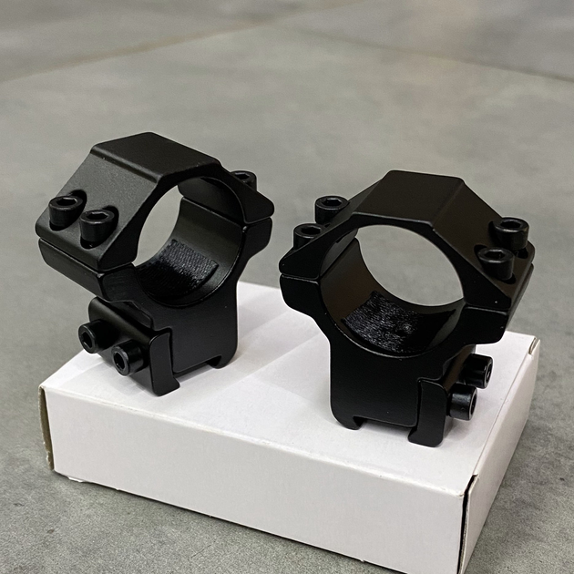 Кольца Beeman FTMA011, 25.4 мм, Medium, на 11 мм "Ласточкин хвост" (243934) - изображение 4