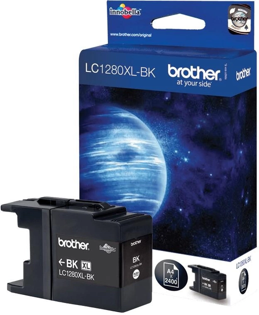 Чорнило Brother LC1280 Ink для MFC-J6510DW/J6710DW/J6910DW/J5910DW 2400 аркушів Black (4977766694049) - зображення 1