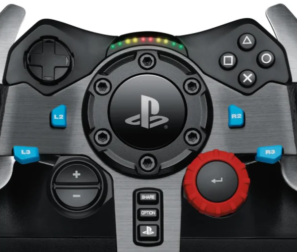 Кермо з педалями Logitech G29 PC/PS3/PS4/PS5 (941-000112) - Фото 5 Кермо з педалями Logitech G29 PC/PS3/PS4/PS5 (941-000112) - зображення 5