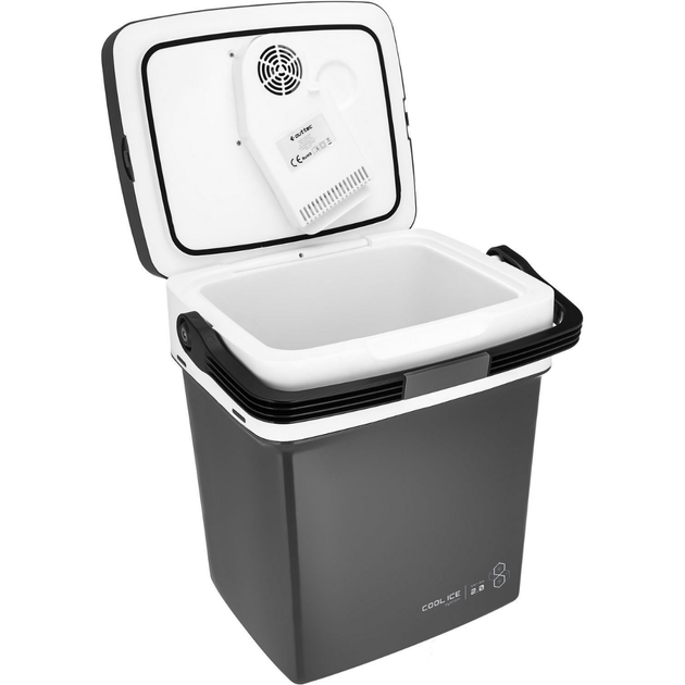Автохолодильник Outtec 32 L Grey 12В/220В з дисплеєм та USB-портом - зображення 5