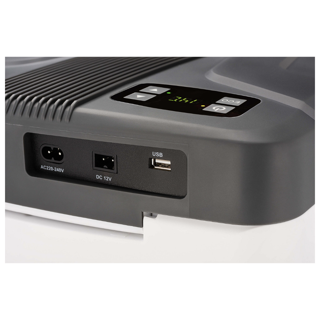 Автохолодильник Outtec 32 L Grey 12В/220В з дисплеєм та USB-портом - зображення 10