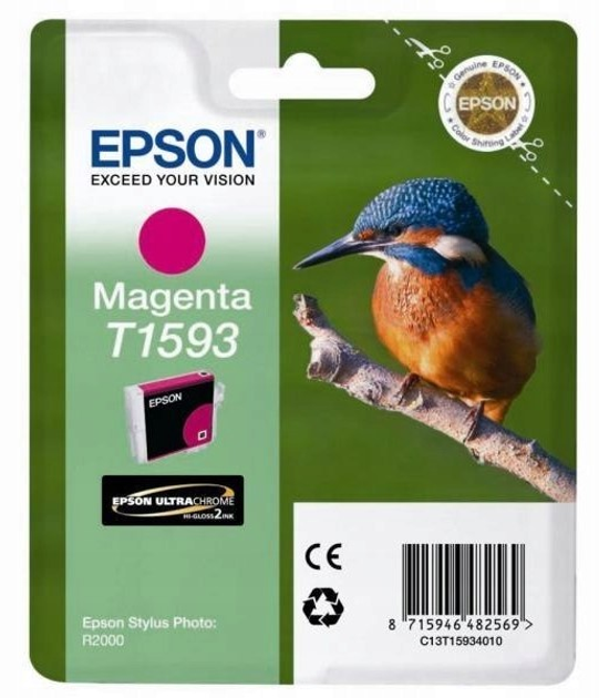 Картридж Epson T1593 SP-R2000 Magenta 17 ml (8715946482569) - зображення 1