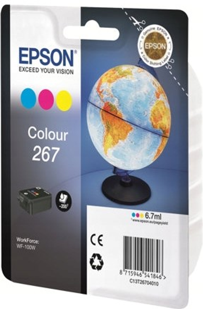 Картридж Epson T267, Multipack 3-colours 6 ml (8715946541846) - зображення 1