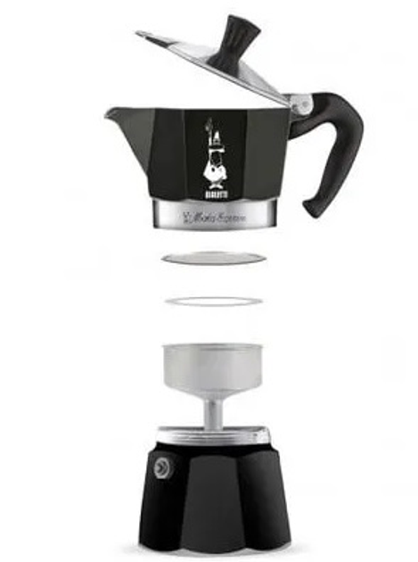 Кавоварка гейзерна Bialetti Cafeteira Moka Espresso чорна 270 мл (AGDBLTEXP0042) - зображення 2