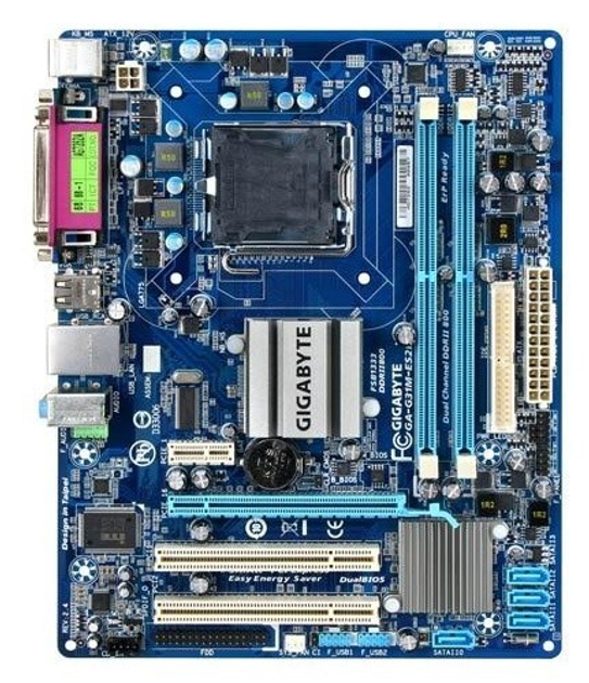 Материнская плата Socket 775 GIGABYTE GA-G31M-ES2L REV: 2.4 ( s775 ...