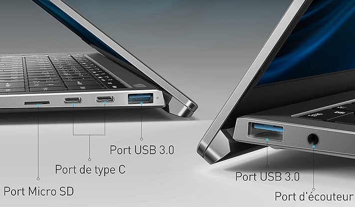 Ноутбук 14" LincPlus P5 Intel Core i3-1005G1 RAM 8GB SSD 512GB Win10 Алюминиевый корпус - изображение 5