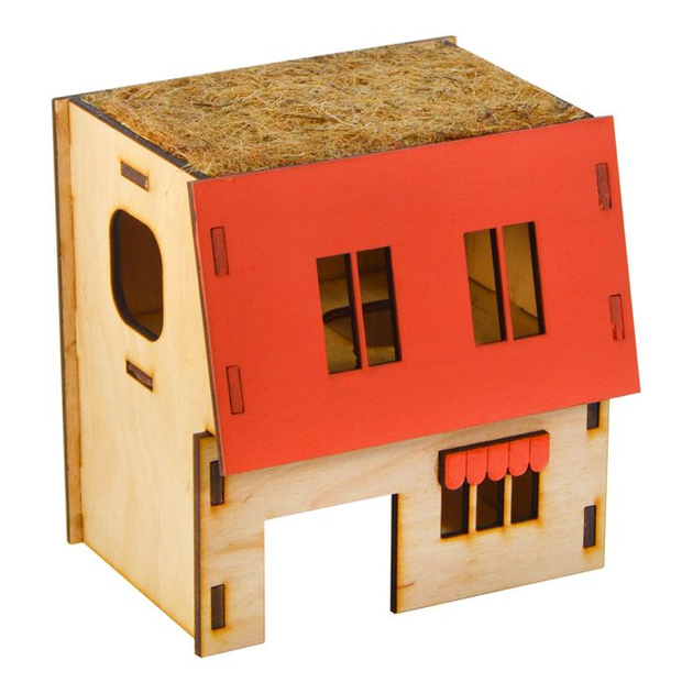 Керамический домик для мышек, ø 12 × 10 см, Trixie 61361